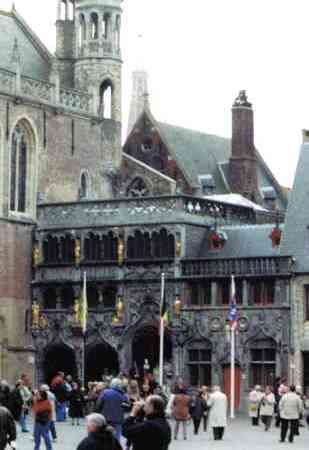 Chapel Of The Holy Blood in Bruges