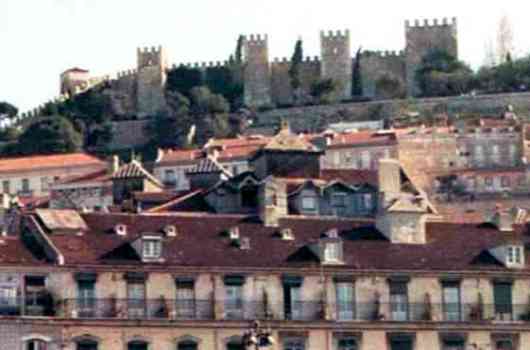 St. George's Castle Above Lisbon