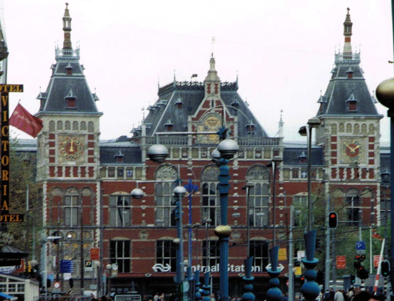 Central Station in Amsterdam