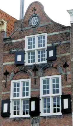 Facade of Medieval Canal House