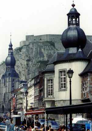 Town Of Dinant In The Ardennes