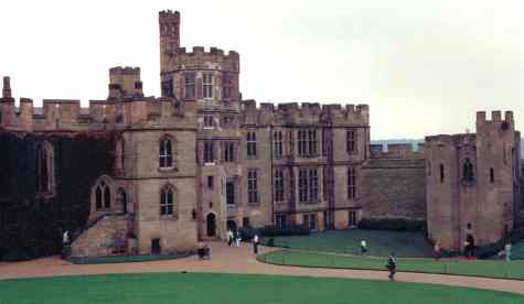 Inside the Grounds of Warwick Castle
