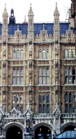 House of Parliament in the Palace of Westminster