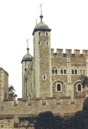 The White Tower in the Tower of London