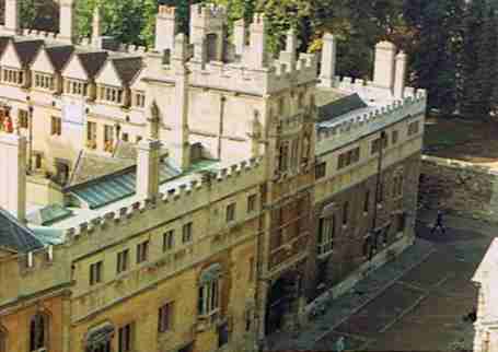 Chimneys and Parapets in Cambridge England