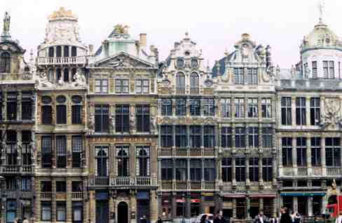 Guildhalls On The Grand Place