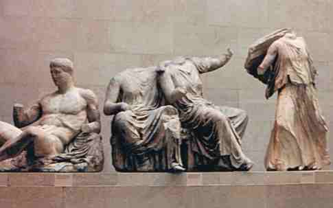 Elgin Marble Figures from the Parthenon