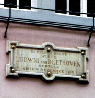 Bethoven Was Born Here